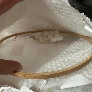 Wooden mobile DIY Hoop